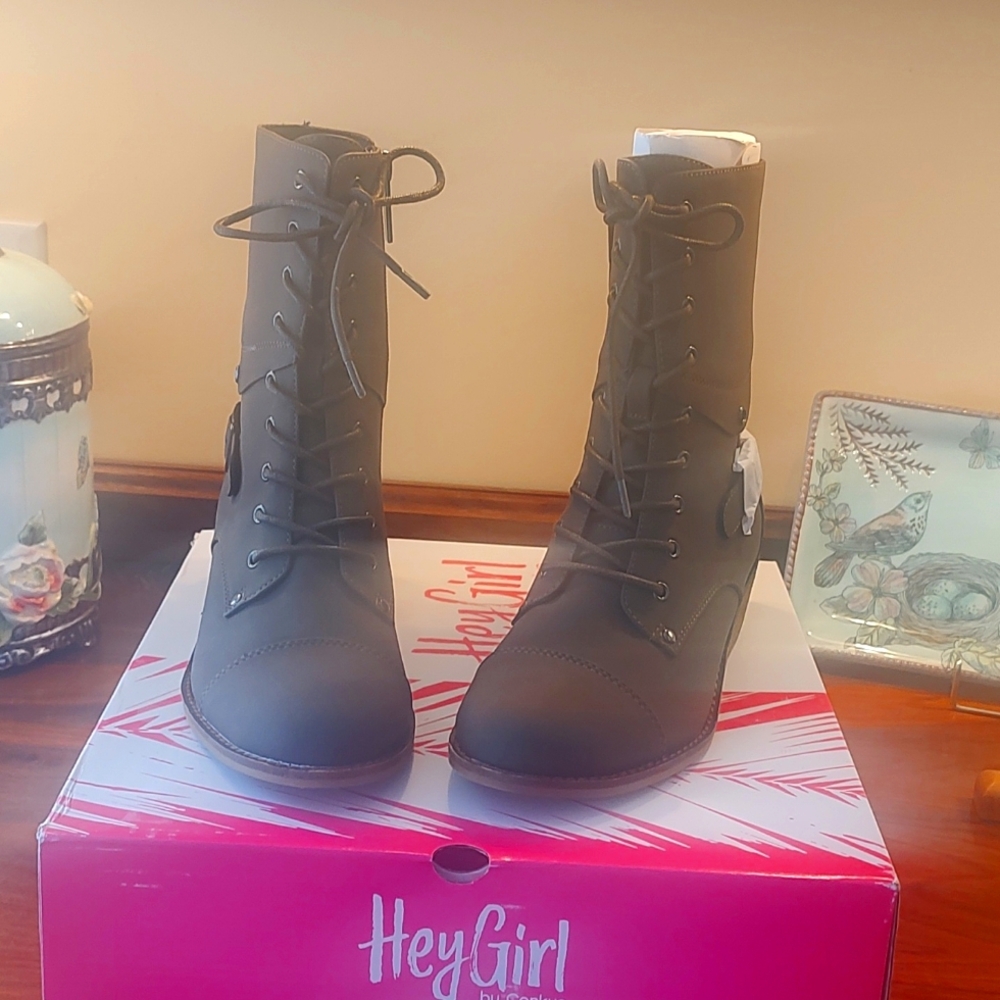 Corkys Hocus Pocus Lace Up Boots - Brown